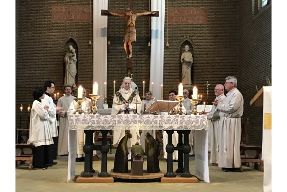 40-jarig priesterjubileum emeritus-pastoor van Delden